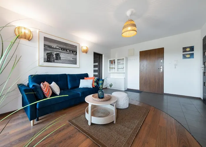 Apartment Blue Mare Jagiellonska Kladka Przy Morzu I Pkp Kolberg